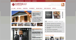 Desktop Screenshot of communication-caritashaiti.org